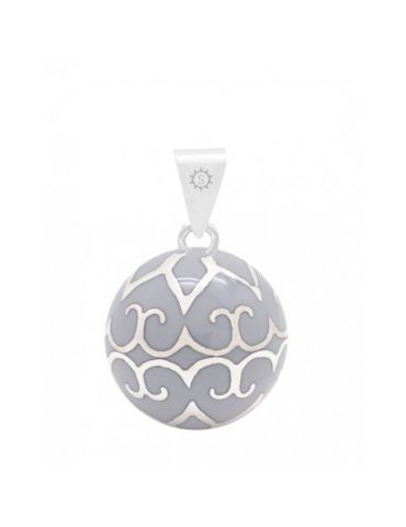 Bola Glamour - Gris -Bijoux fantaisie chez Loona Voiron et Grenoble